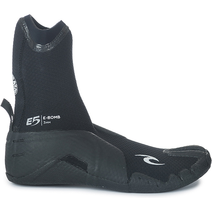 2026 Rip Curl E-Bomb 3mm Split Toe Wetsuit Boots Black WBO7EM